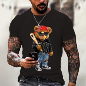 Sommer Lustige Teddy Bär T-shirt 3D